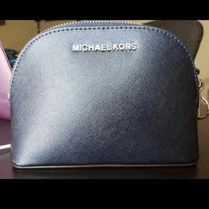 Michael Kors Leather Travel Pouch
